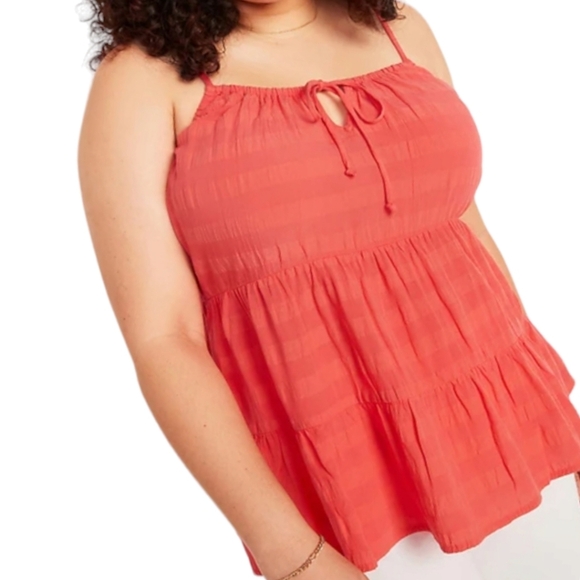 Old Navy Tops - Old Navy Textured Tie Front Camisole